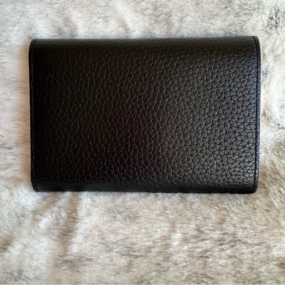 Louis Vuitton Capucines Compact Wallet - Black with Ballerina Pink Edging P0303 - Picture 4 of 17